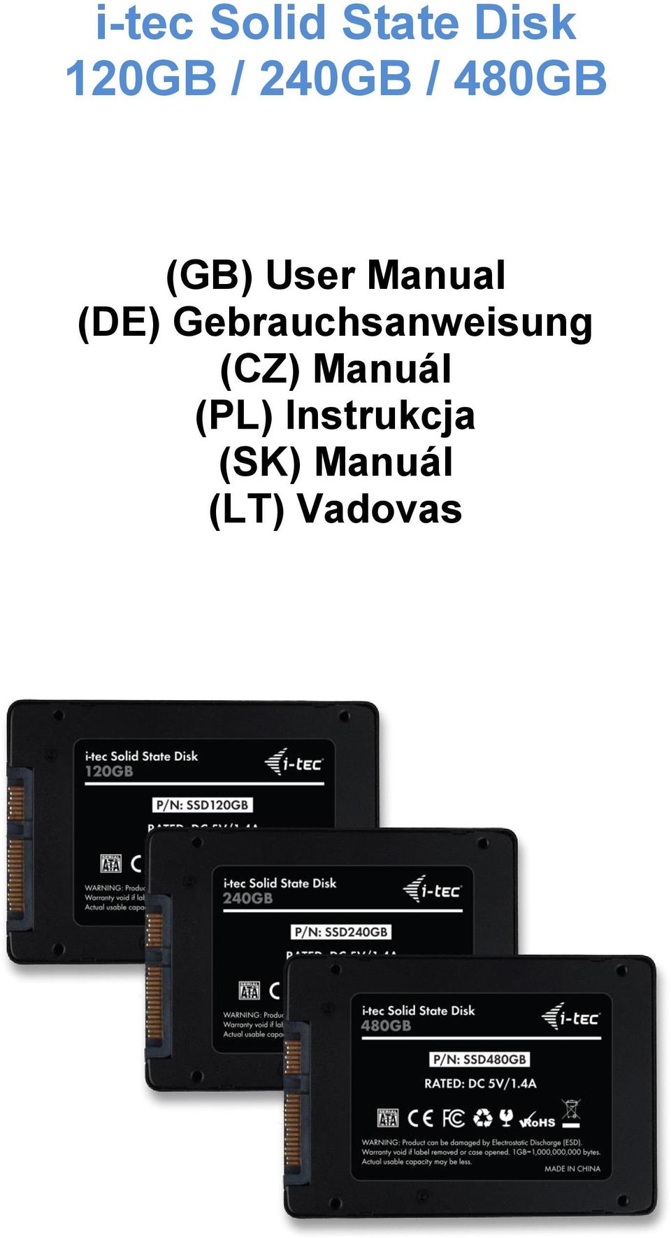 (DE) Gebrauchsanweisung (CZ)