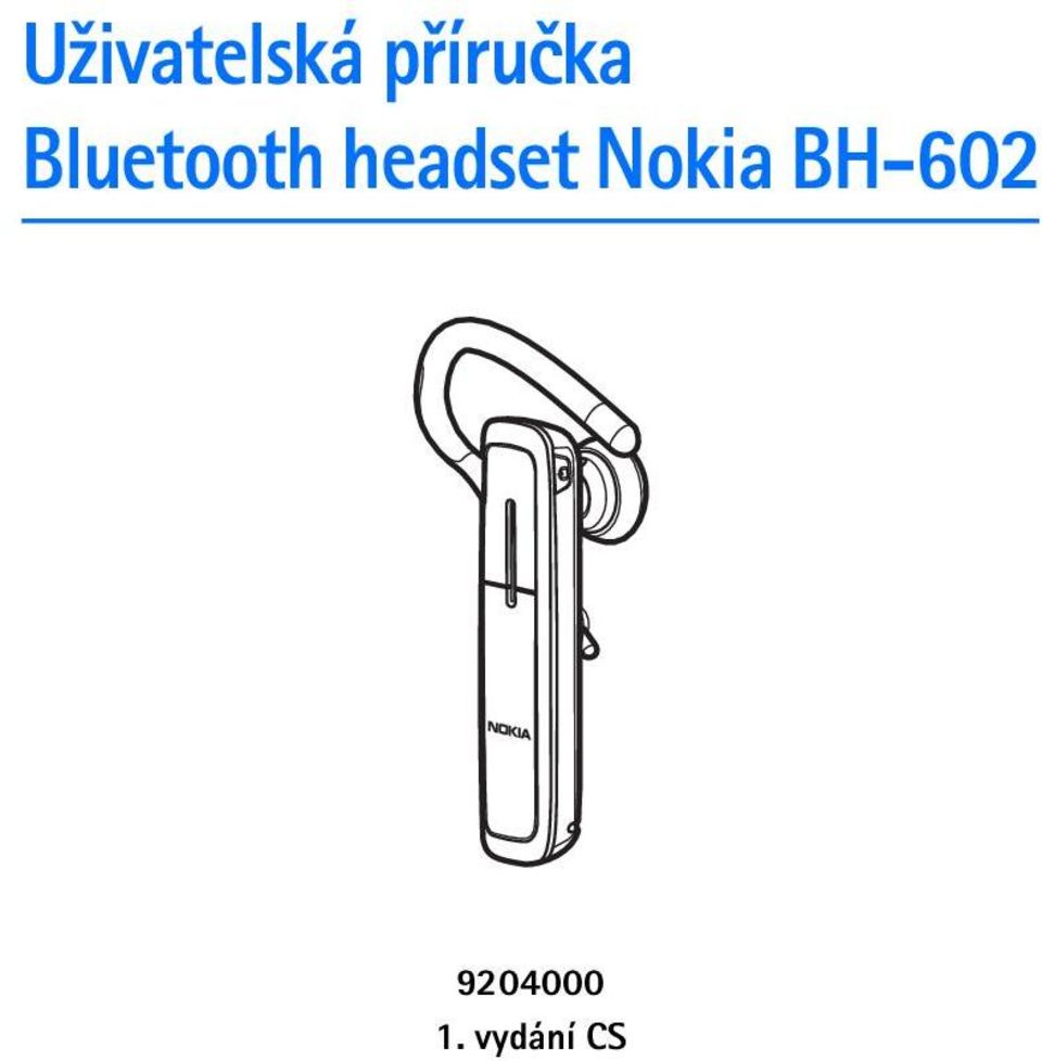 Bluetooth headset
