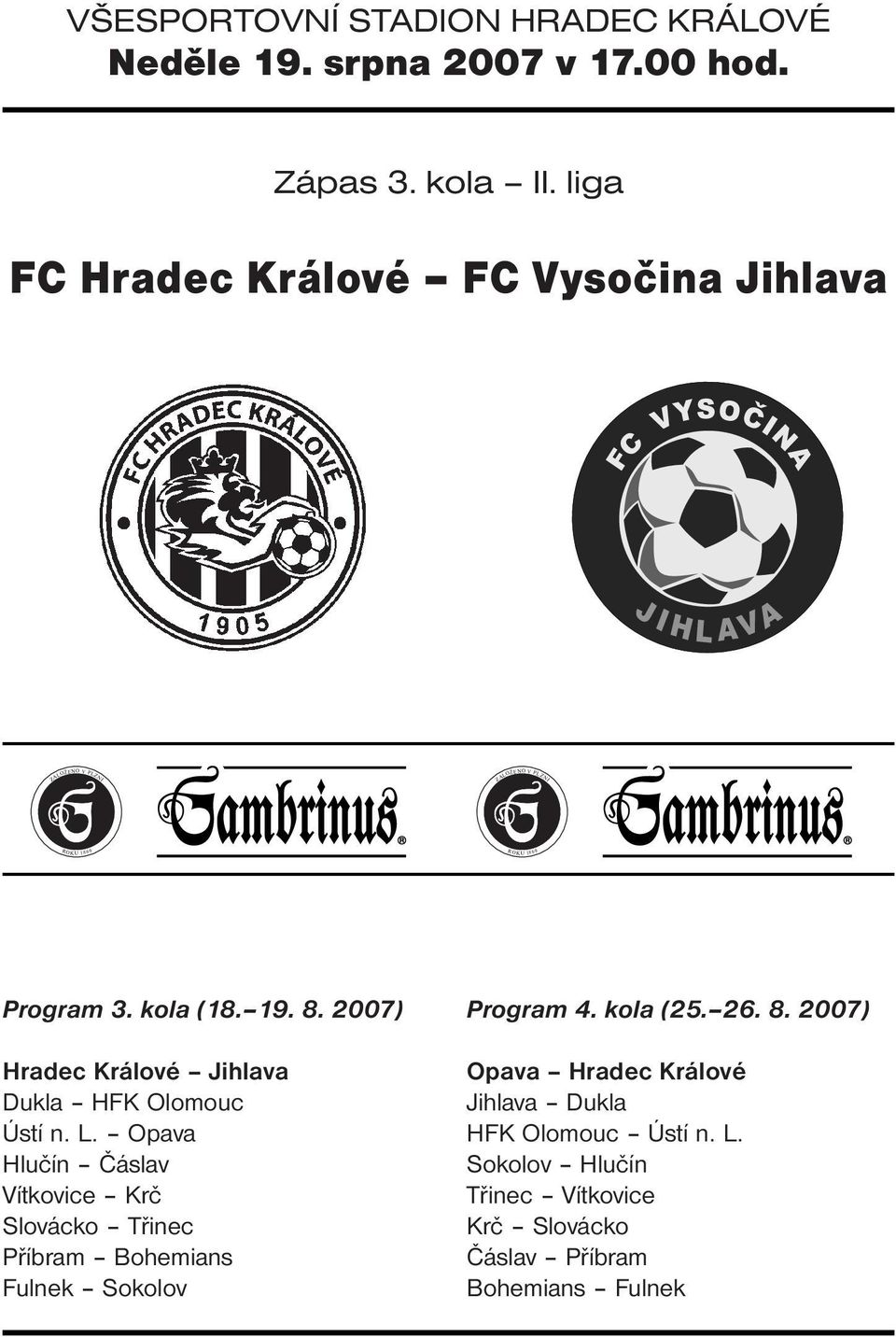 FC Hradec Králové FC Vysočina Jihlava - PDF Free Download