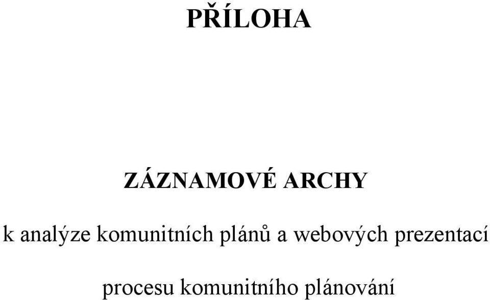 a webových prezentací