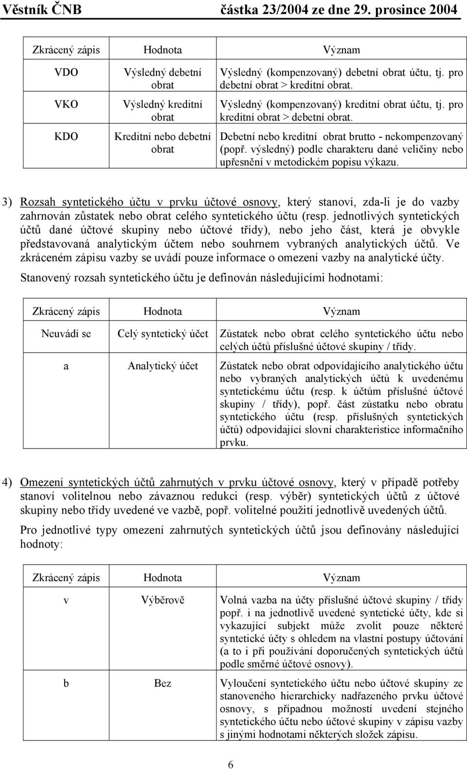 výsledný) podle charakteru dané veličiny nebo upřesnění v metodickém popisu výkazu.