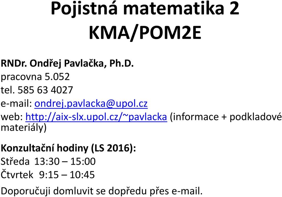 cz web: http://aix-slx.upol.