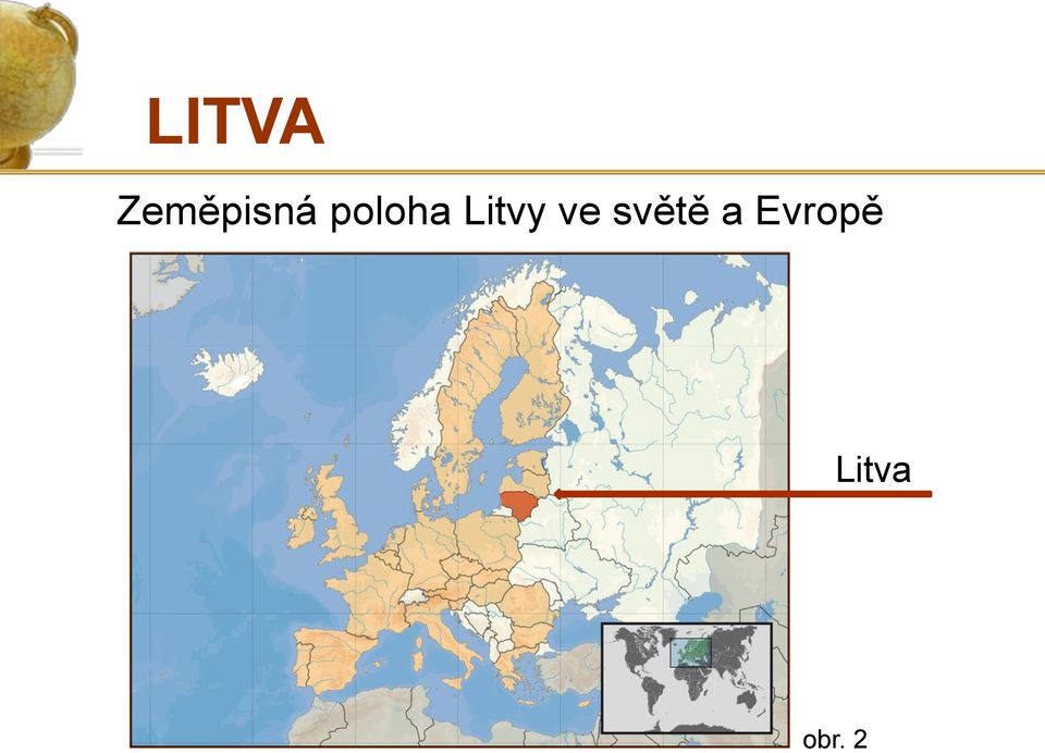 poloha Litvy