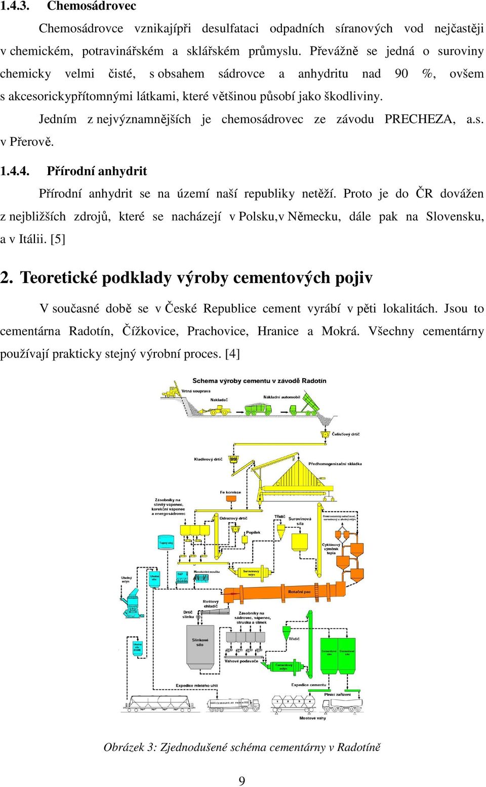 Jedním z nejvýznamnějších je chemosádrovec ze závodu PRECHEZA, a.s. v Přerově. 1.4.4. Přírodní anhydrit Přírodní anhydrit se na území naší republiky netěží.