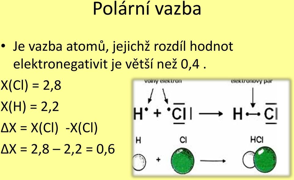 elektronegativit je větší než 0,4.