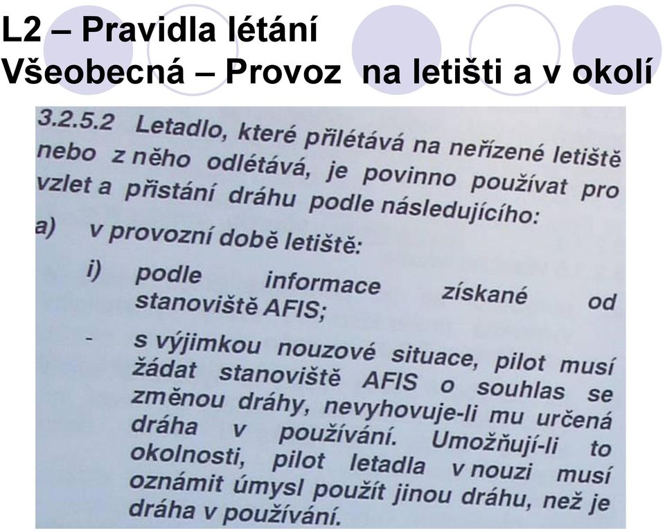 letišti a