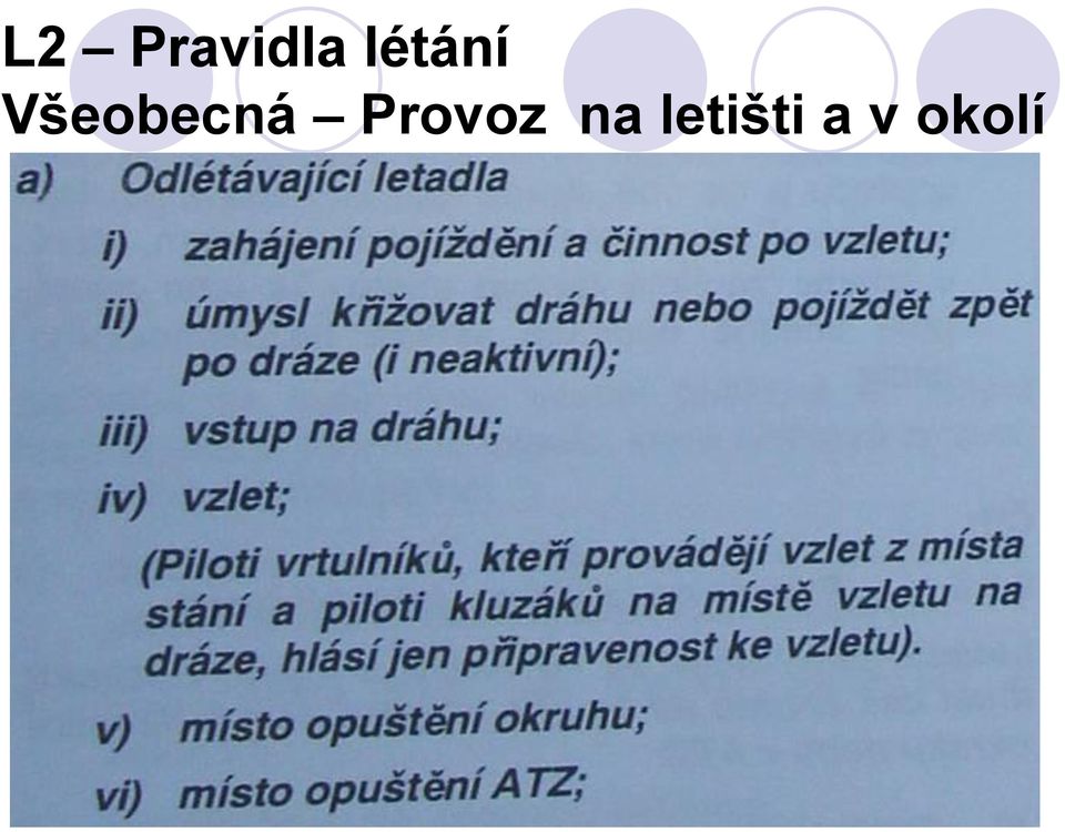 letišti a