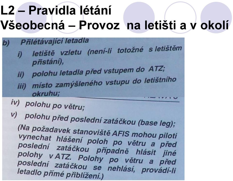 letišti a