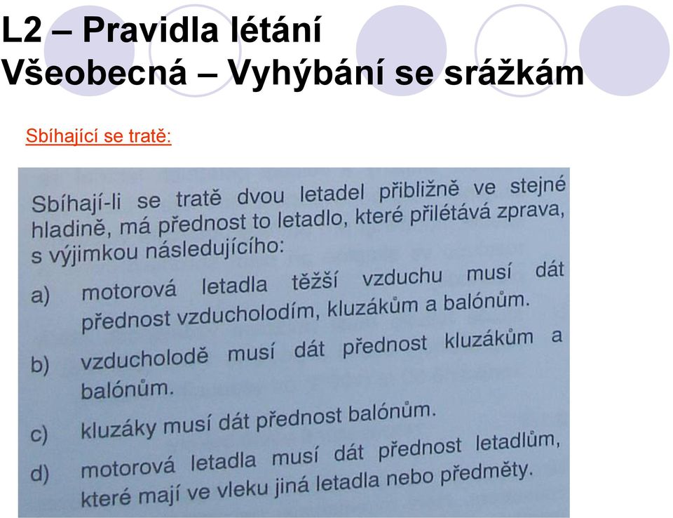 srážkám