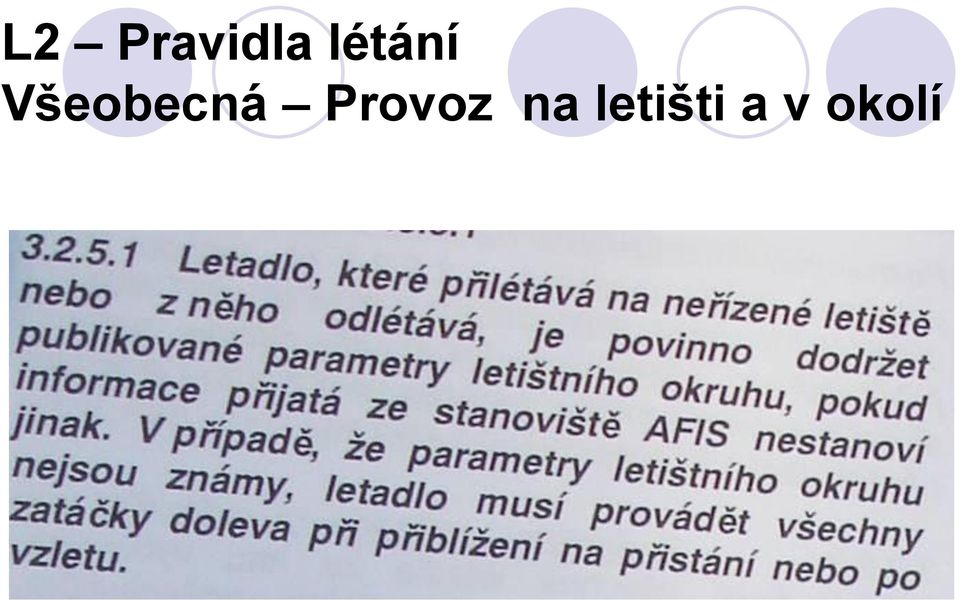 letišti a