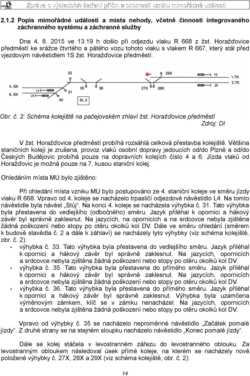 Horažďovice předměstí Zdroj: DI V žst. Horažďovice předměstí probíhá rozsáhlá celková přestavba kolejiště.