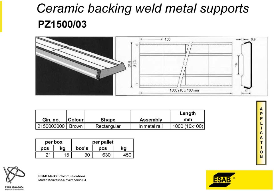 Brown Rectangular n metal rail 1000