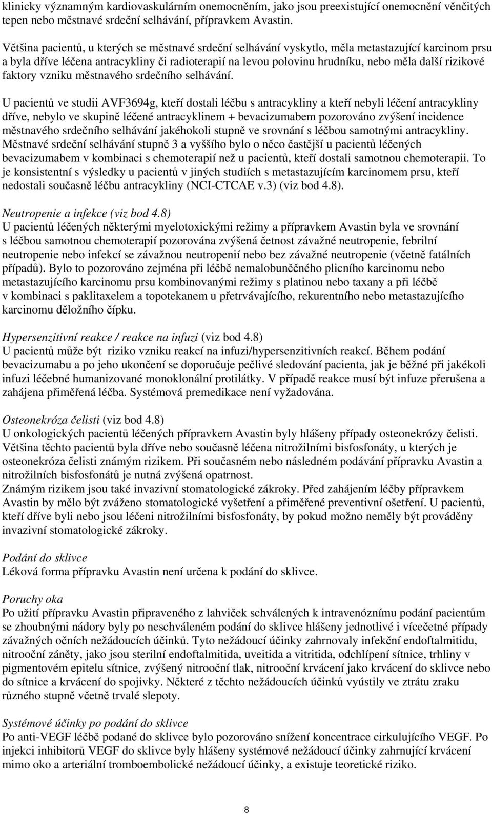 rizikové faktory vzniku městnavého srdečního selhávání.