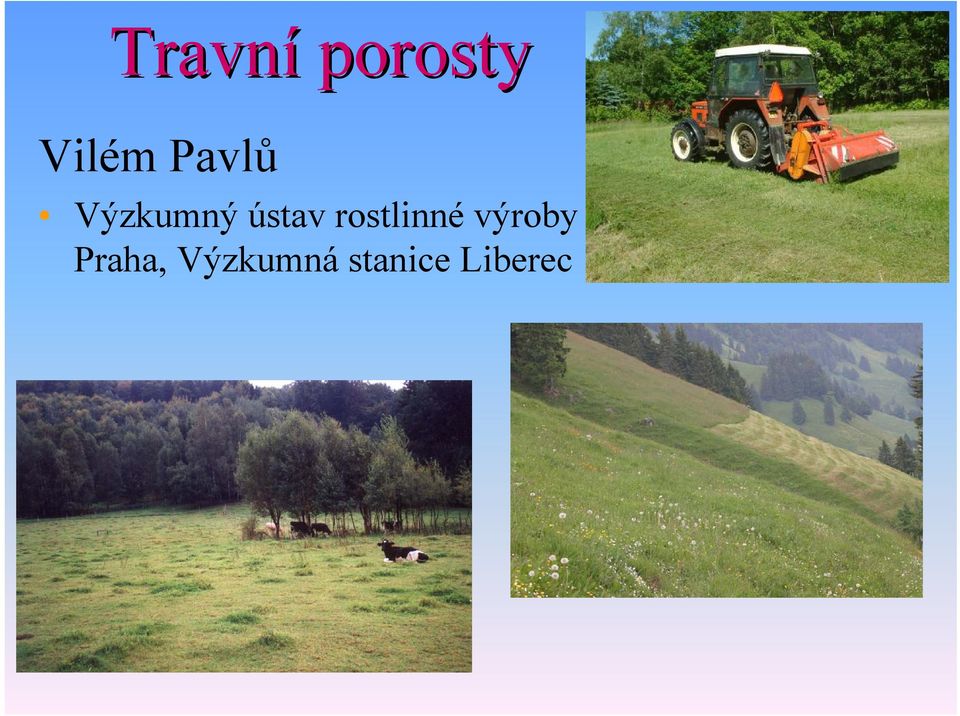 rostlinné výroby