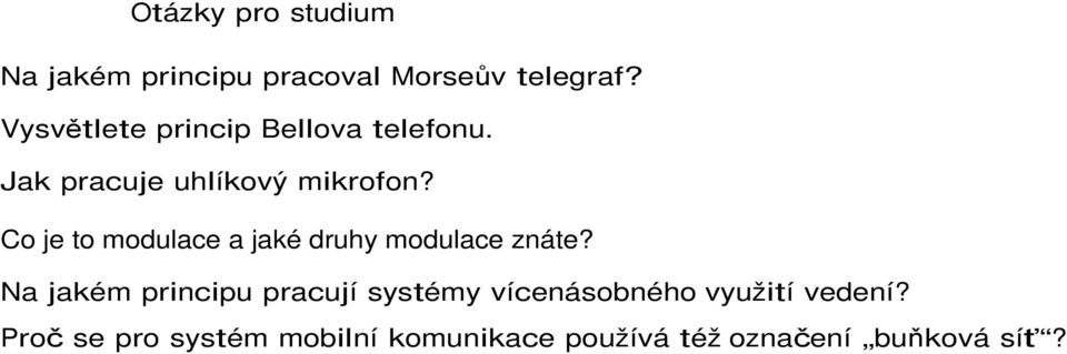 Co je to modulace a jaké druhy modulace znáte?