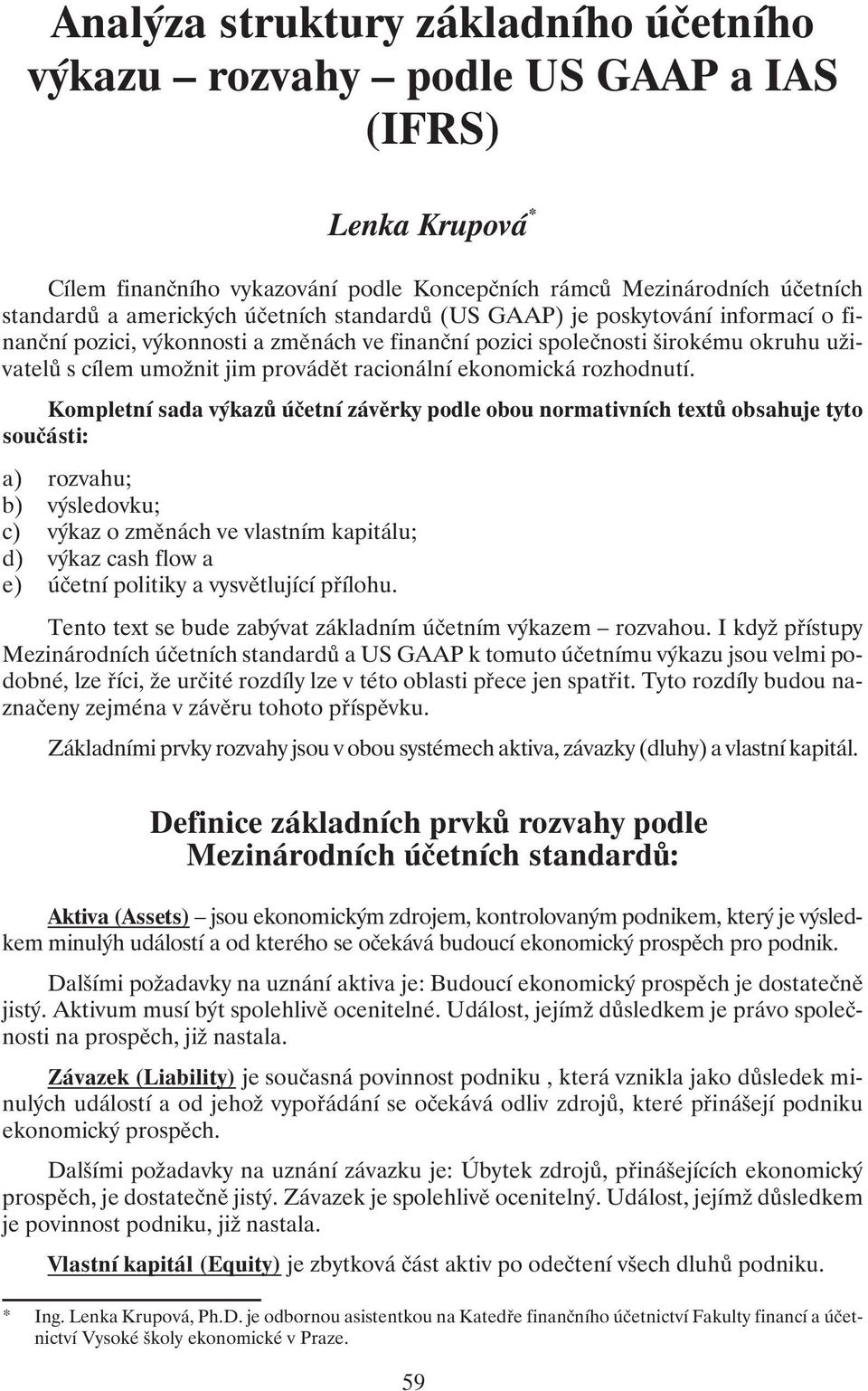 ekonomická rozhodnutí.