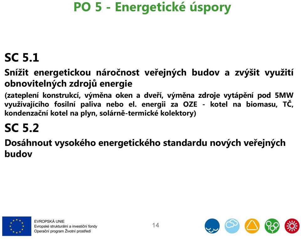 (zateplení konstrukcí, výměna oken a dveří, výměna zdroje vytápění pod 5MW využívajícího fosilní