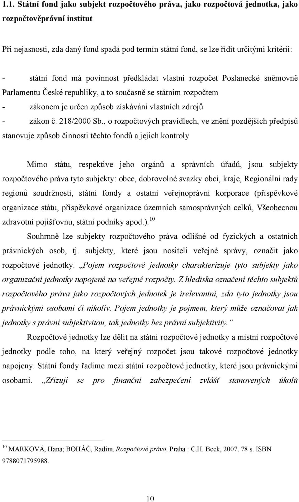 č. 218/2000 Sb.