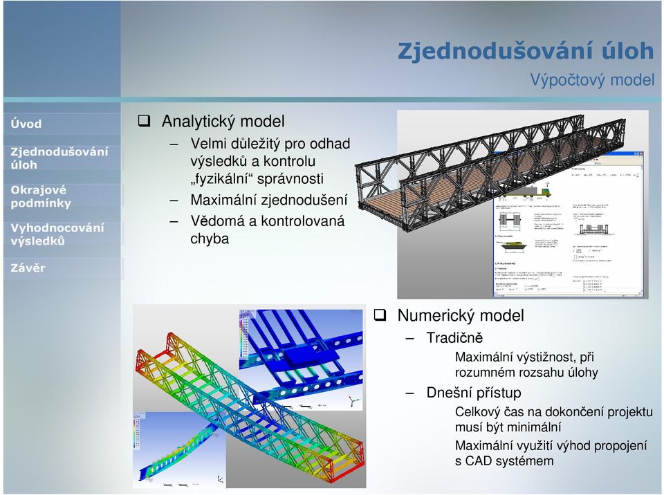 Tradičně Maximální výstižnost, při rozumném rozsahu y Dnešní přístup Celkový čas