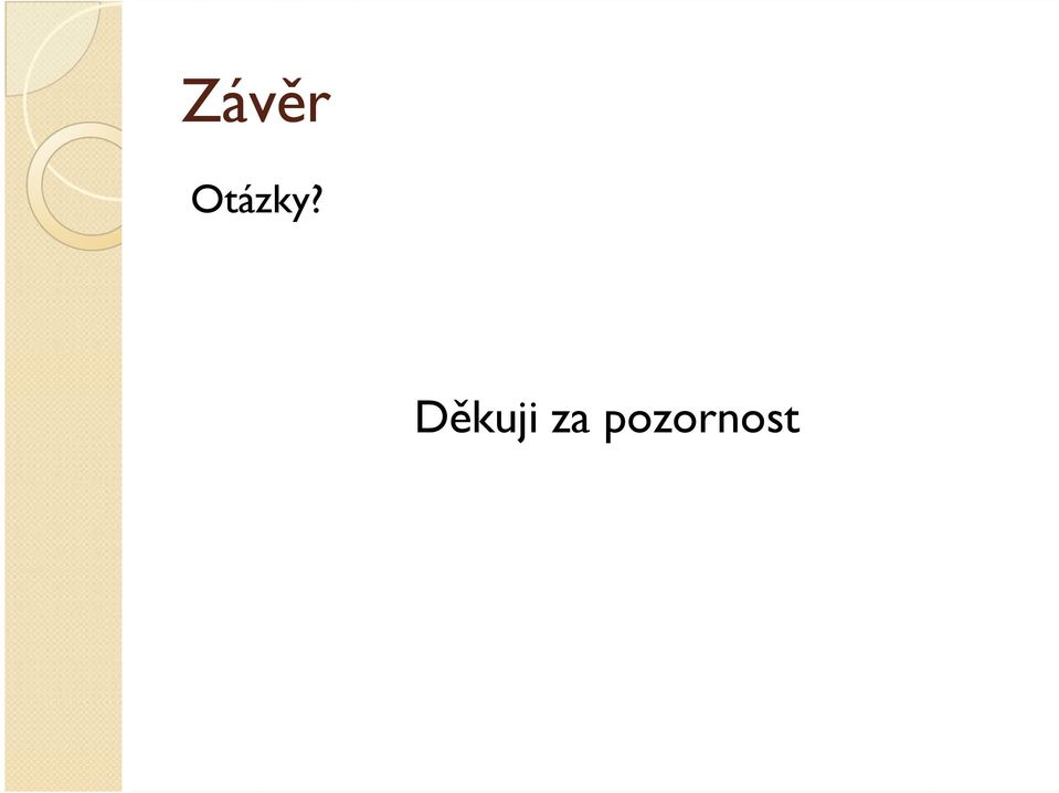 Děkuji za