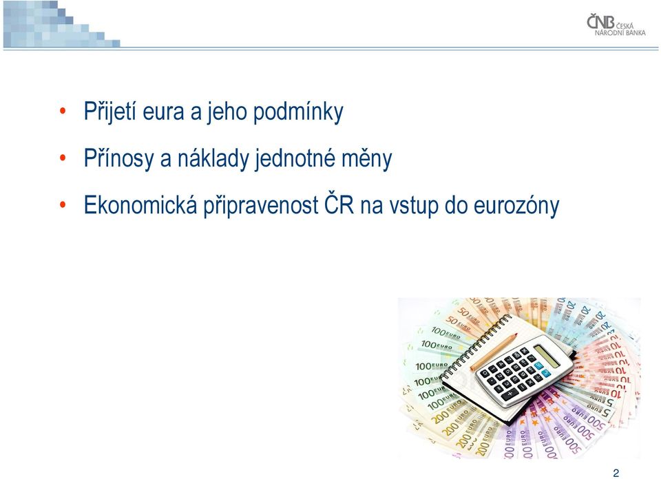 jednotné měny Ekonomická