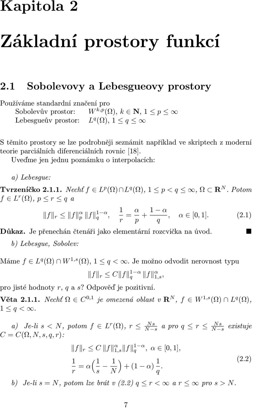 Navier Stokesovy Rovnice Doc Mgr Milan Pokorny Ph D Pdf Stazeni Zdarma