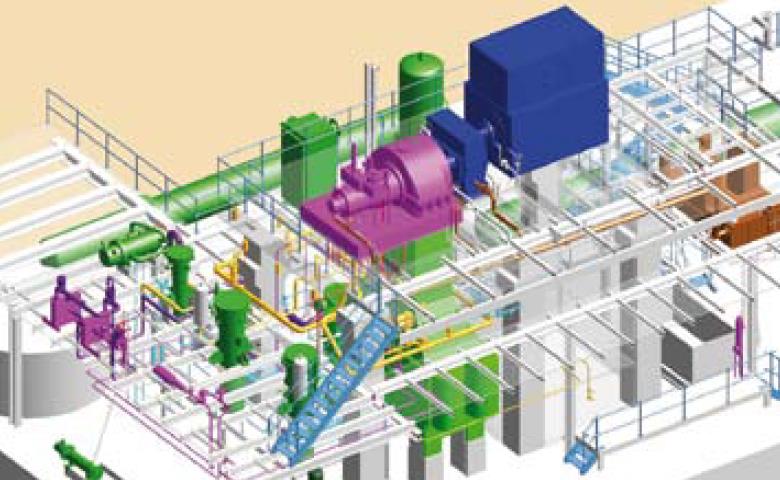 Parní odběrové turbíny 34/79 Turbina 11.