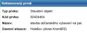 Dále si musíte načíst SO do typu operace Zrušení prvku. Zvolte tlačítko Zrušení prvku a vyberte Stavební objekt.