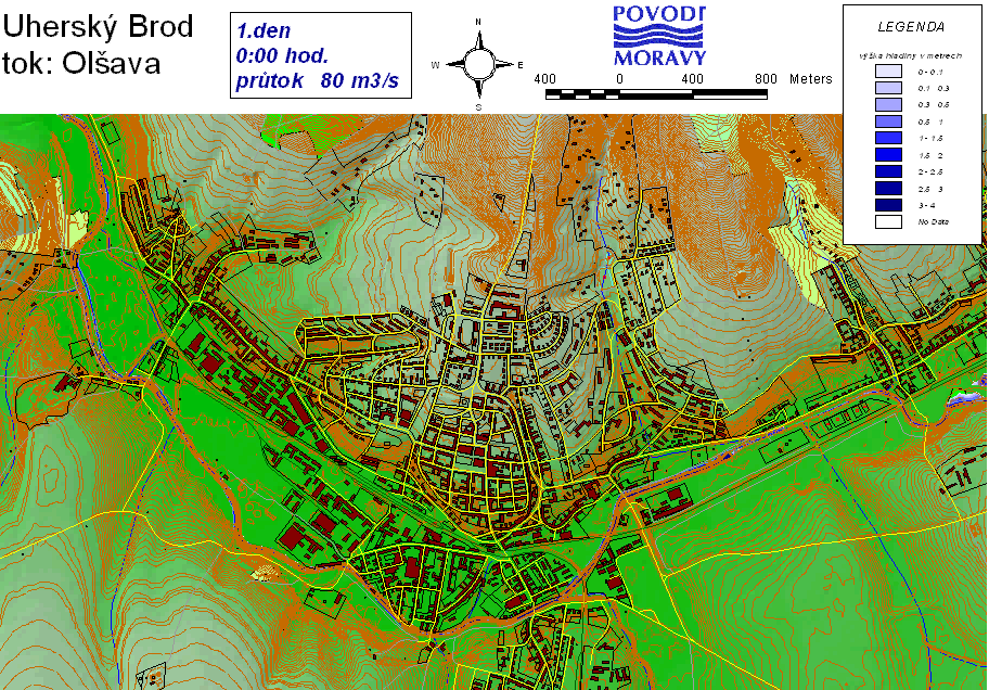 ohrožení a map rizik - návrh a posouzení protipovodňových