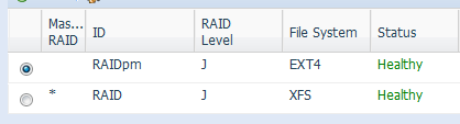 Jednodušše zapněte funkci "Koš" a "Zobrazení složky Koše", pak všechny smazané soubory / složky budou umístěny do sdílené složky " _NAS_Recycle_ (Associated RDID Volume)".