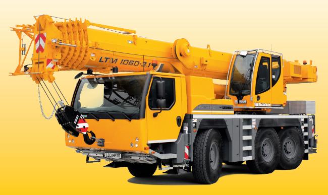4.6 Autojeřáb Liebherr LTM 1060-3.1 TECHNICKÉ PARAMETRY: Max.