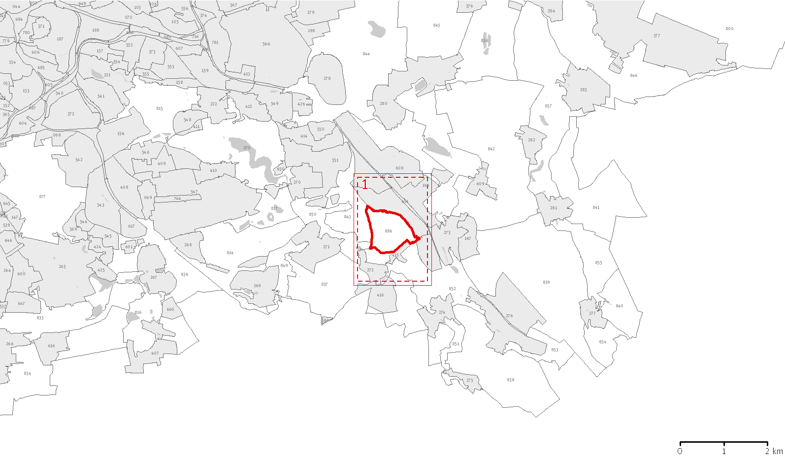 01 02 03 04 05 06 07 08 09 10 11 12 13 14 15 16 17 18 19 20 STRUKTURA KRAJIY : krajina výrazných vrchů Skládka Uhříněves - 886 MĚSTSKÁ ČÁST: Praha 22, Praha-Křeslice KATASTRÁLÍ ÚEMÍ: Křeslice,