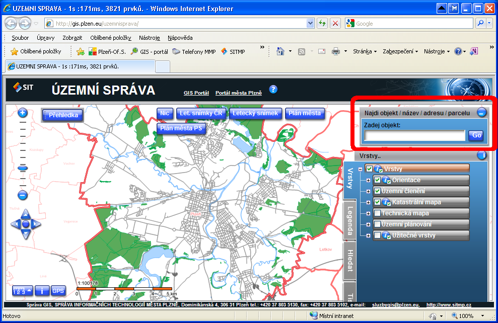 MARUSHKA - Vyhledávání parcel Strana 3/ 8 1.