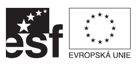 3.2 BAREVNOST LOG ESF A EU Logo ESF je zpracováno v barevné variantě Pantone: Reflex Blue, Process Yellow a Process Black. Logo ESF se používá spolu s logem EU a textem Evropská unie.