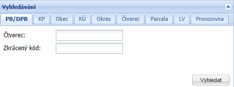 Obrázek 15 Přiblížení v mapě na vyhledaný PB/DPB Po prokliku řádku vyhledaného PB/DPB zobrazíte základní informace PB/DPB. Stejně tak je zobrazíte pomocí dvojkliku na konkrétní PB/DPB v mapě.