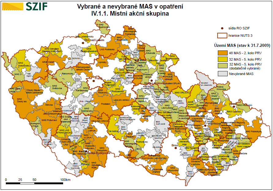 121 Tabulka 212: Rozdělení ţádostí o podporu SPL v jednotlivých regionech RO SZIF České Budějovice Brno Hradec Králové Olomouc Opava Ústí nad Labem Zaregistrované žádosti 31 34 42 45 10 11 21