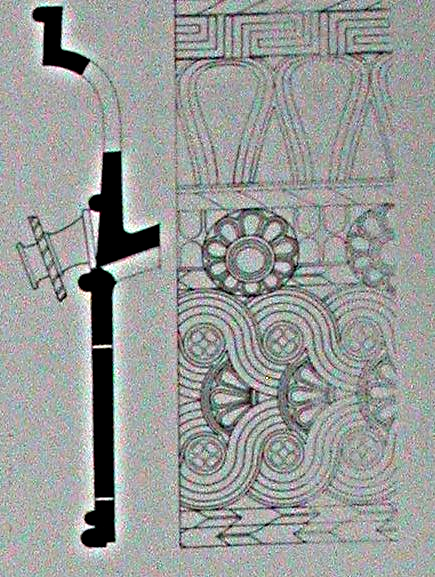 Obr. III.22. Syrákúsy, Obr. III.23.Syrákúsy, Olympeion, Obr. III.24. Selínús, Apollón, střešní terakoty střešní terakoty tzv. střecha A Několik objektů z tohoto období se nachází v Megaře Hyblee.