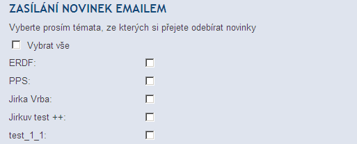 Po přihlášení vstoupíme do profilu uživatele kliknutím na své jméno a zvolíme Editovat profil. Obr.