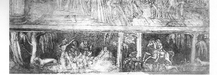 Obrázek 2 Herodova hostina, grafický list od Virgila