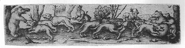 Obrázek 10 Lov na medvěda, 1553,
