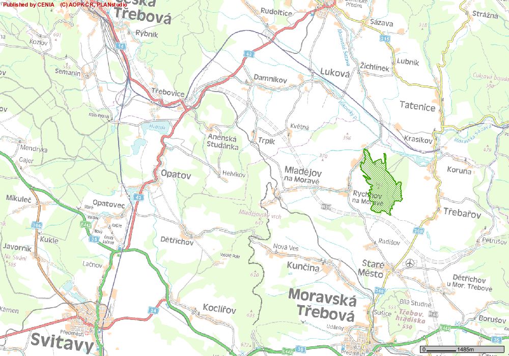 Geologická mapa C.II.5.