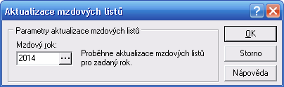 IS Signys personalistika a mzdy 2012 Postup: vstup do mzdových listů (např.