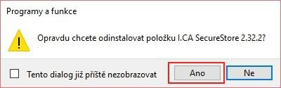 Akci potvrďte tlačítkem Ano. 8 Slovníček použitých pojmů Java Runtime Environment (JRE) SW umožňující spuštění programů napsaných v jazyce Java.