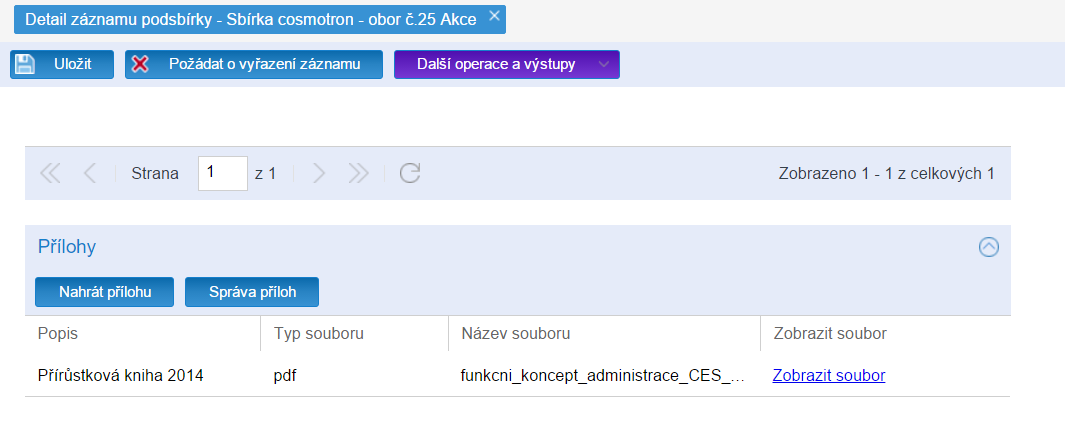 Postupně nahrajeme všechny dokumenty, které potřebujeme.
