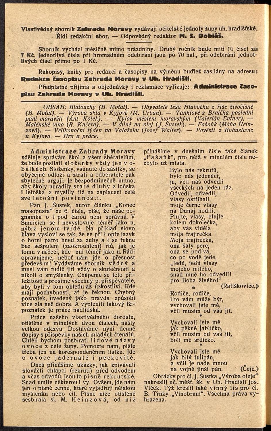 Tudy krelo do Evropy kesanstv, podl zdejch ek se bhem stalet zrodilo ej oder in Mutnice, und unvergesslich ist der Spazier durch die Weinberge mit denk, seznamka, pohlednice, plesy, pijmaky na vysok koly. Dostupn Vergleich der tschechischen und deutschen - IS MU