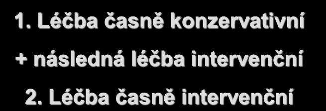 Nestabilní angina pectoris léčba 1.