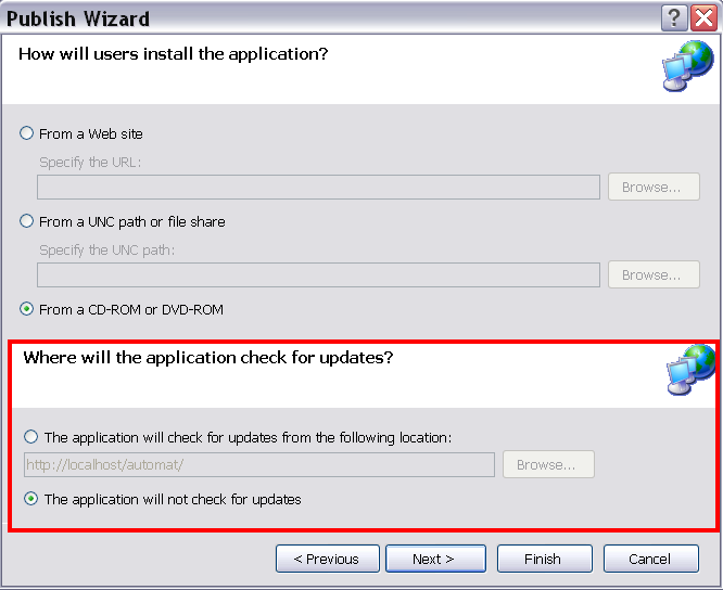 Druhá možnost je vytvoření klasického instalátoru programu ve Windows