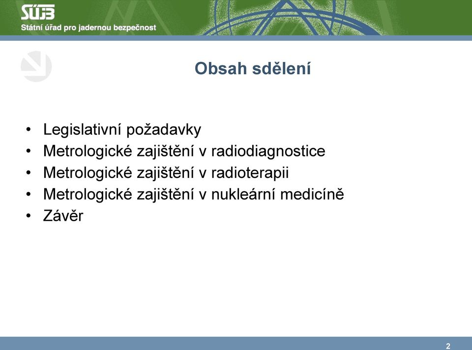 Metrologické zajištění v radioterapii