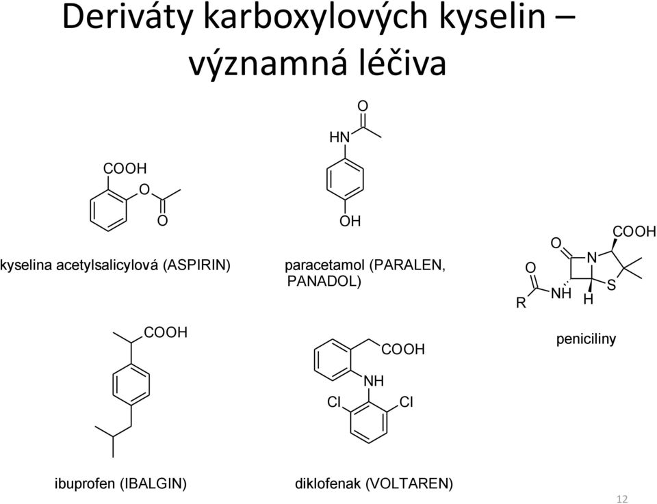 paracetamol (PARALE, PAADL) R S C C C