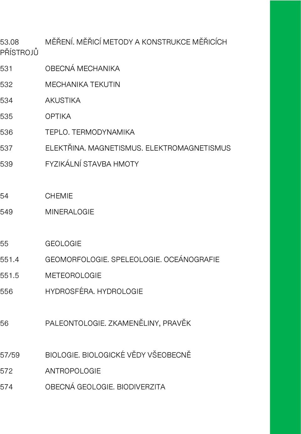 TEPLO. TERMODYNAMIKA 537 ELEKTŘINA. MAGNETISMUS.